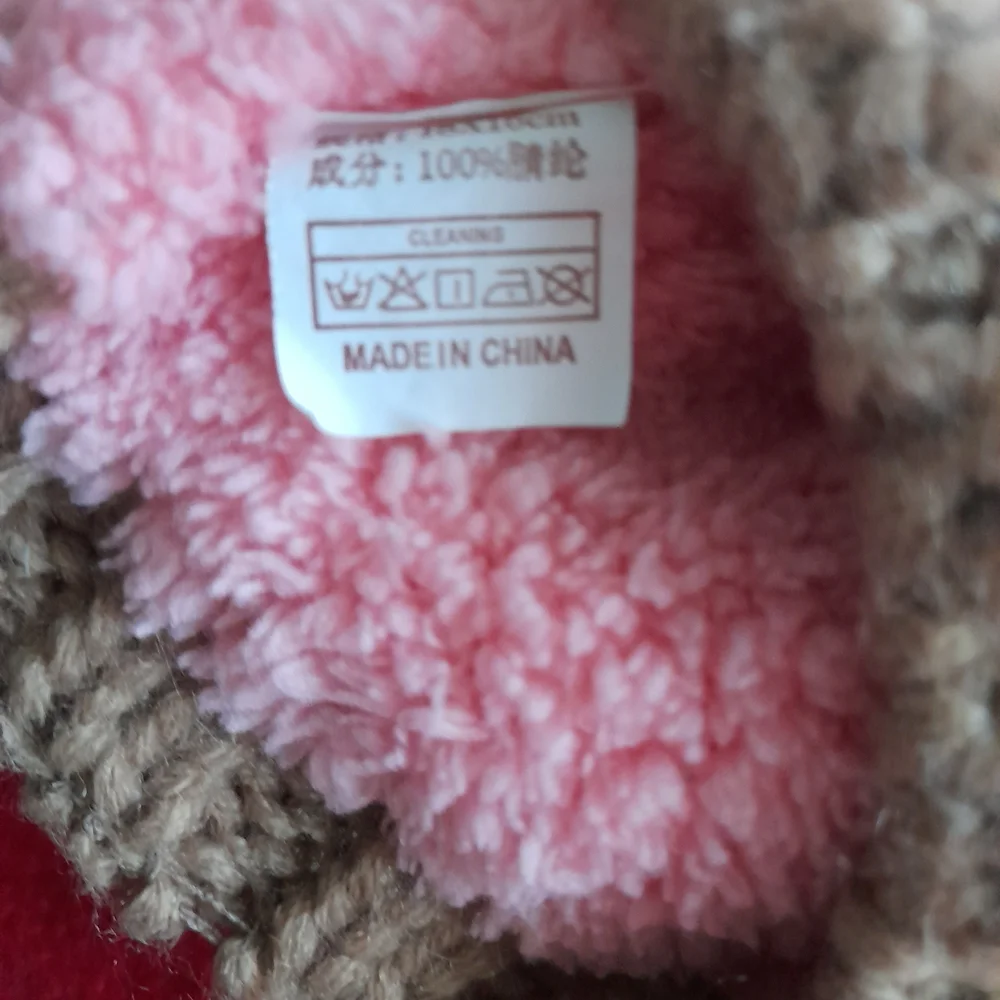 Kawaii Pink Fuzzy Bear Hat – Cute Cozy Winter Ears Beanie
